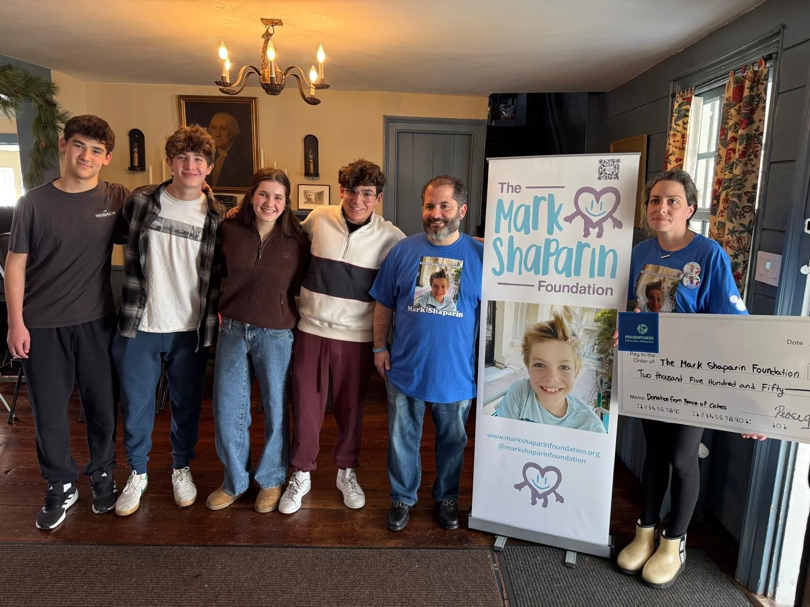PeaceofCakes supporters at a community presentation